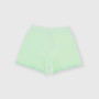 Girl's ribbed shorts, green Girl's ribbed shorts, green