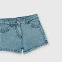 Pantalón vaquero corto para niña, azul Pantalón vaquero corto para niña, azul