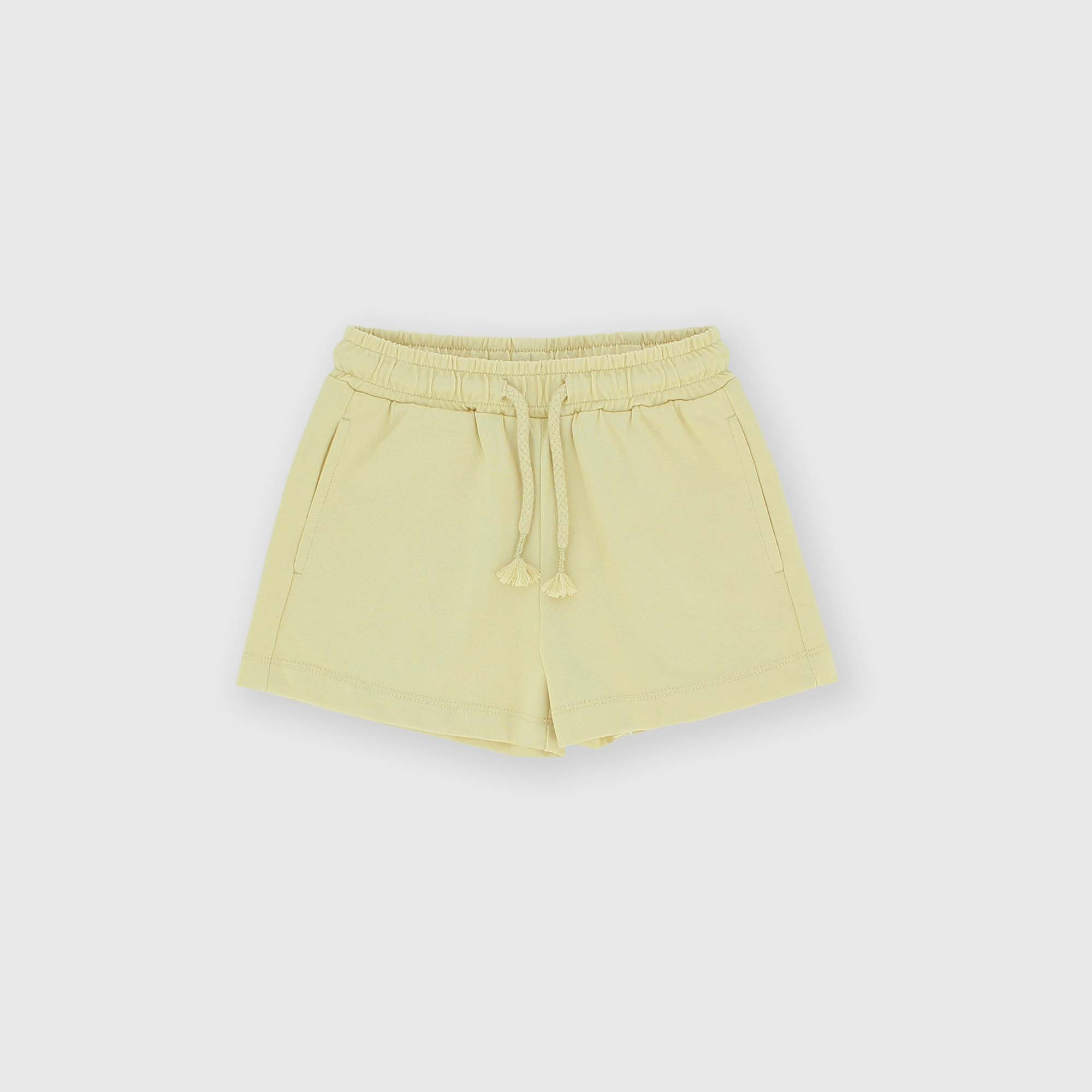 Primigi Shorts in jersey pesante da bambina, beige, Taglia 18M