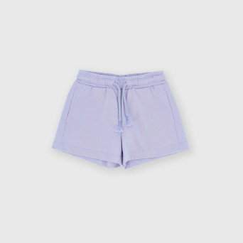 Girl's heavy-Jersey shorts, violet Girl's heavy-Jersey shorts, violet