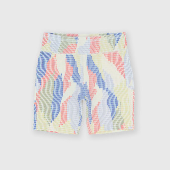 Girl's trousers in technical fabric, multicolor Girl's trousers in technical fabric, multicolor