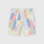 Cycliste en tissu technique fille, multicolor Cycliste en tissu technique fille, multicolor