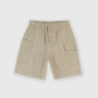 Bermuda de tejido gabardina para niño, beige Bermuda de tejido gabardina para niño, beige