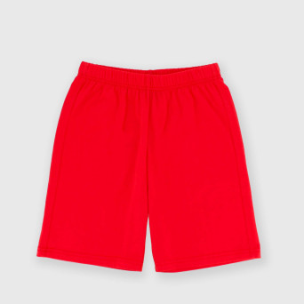 Boy's Jersey bermuda, red Boy's Jersey bermuda, red
