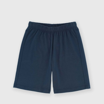 Boy's Jersey bermuda, blue Boy's Jersey bermuda, blue