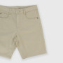 Gabardine bermuda for boy, beige Gabardine bermuda for boy, beige