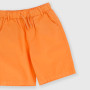Bermuda in popeline da bambino, arancio Bermuda in popeline da bambino, arancio