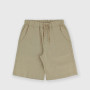 Bermuda en coton-lin  garçon, beige Bermuda en coton-lin  garçon, beige