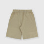 Bermuda en coton-lin  garçon, beige Bermuda en coton-lin  garçon, beige