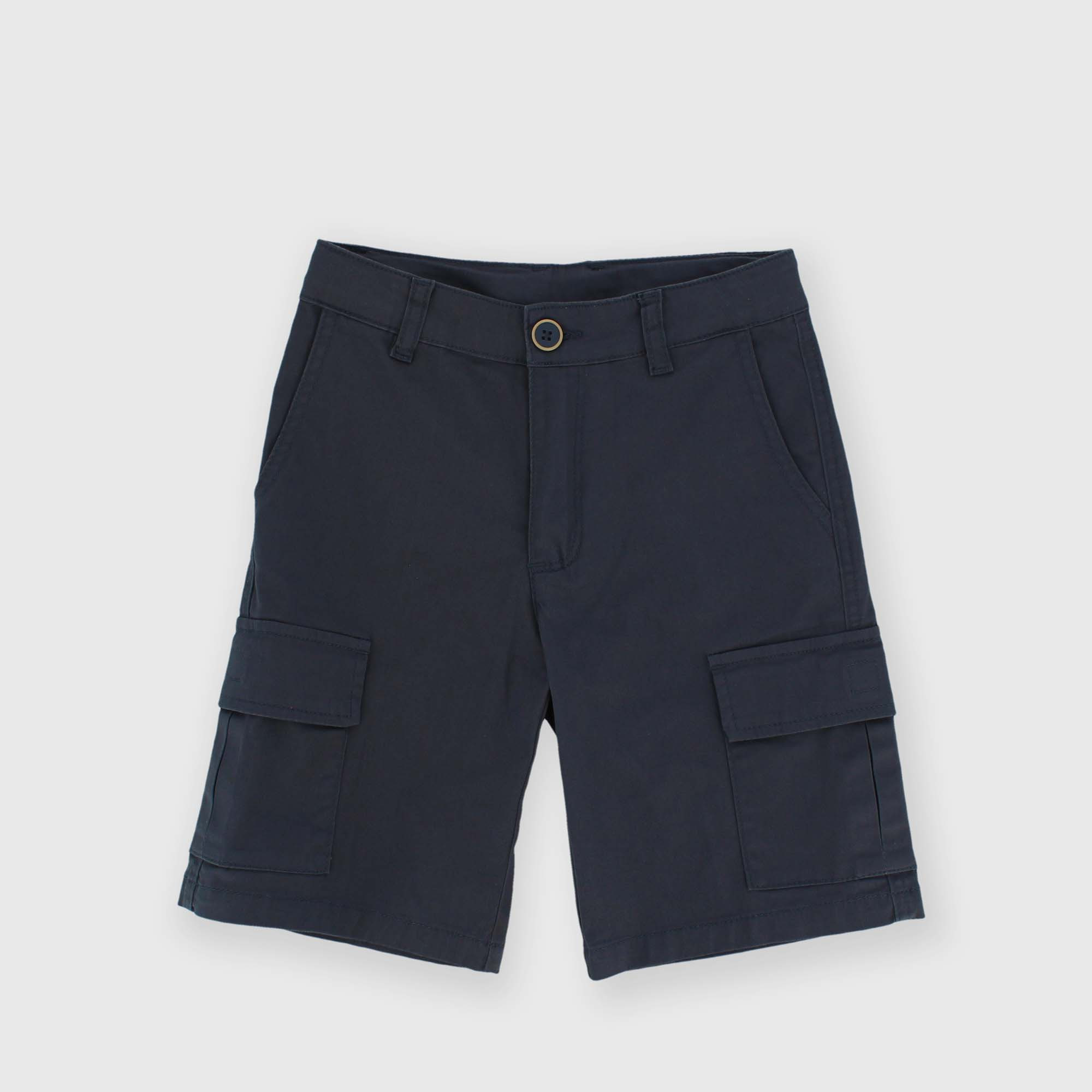 Primigi Bermuda in gabardina da bambino, blu, Taglia 8