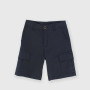 Bermuda en gabardine garcon, bleu Bermuda en gabardine garcon, bleu