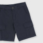 Bermuda en gabardine garcon, bleu Bermuda en gabardine garcon, bleu