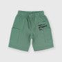 Jersey bermuda for boy, green Jersey bermuda for boy, green