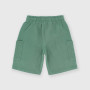 Jersey bermuda for boy, green Jersey bermuda for boy, green