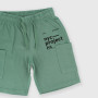 Jersey bermuda for boy, green Jersey bermuda for boy, green