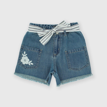 Shorts en jeans  fille, bleu Shorts en jeans  fille, bleu