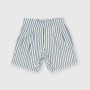 Pantalones cortos de algodón para niña, azul Pantalones cortos de algodón para niña, azul