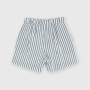 Pantalones cortos de algodón para niña, azul Pantalones cortos de algodón para niña, azul