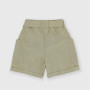 Shorts en coton-lin fille, vert Shorts en coton-lin fille, vert