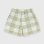 Pantalones cortos de algodón para niña, verde Pantalones cortos de algodón para niña, verde