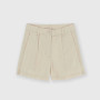 Girl's popeline shorts, pink Girl's popeline shorts, pink