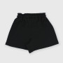 Girl's seersucker shorts, black Girl's seersucker shorts, black