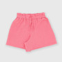 Girl's seersucker shorts, pink Girl's seersucker shorts, pink