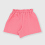Girl's seersucker shorts, pink Girl's seersucker shorts, pink