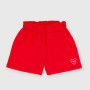 Pantalón corto de tejido Jersey para niña, rojo Pantalón corto de tejido Jersey para niña, rojo