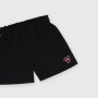 Pantalón corto de tejido Jersey para niña, negro Pantalón corto de tejido Jersey para niña, negro