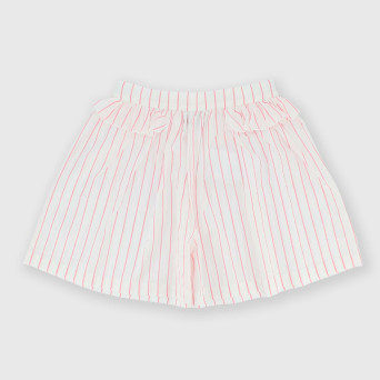 Girl's coton shorts, white Girl's coton shorts, white