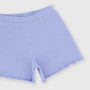 Shorts in costina da bambina, viola Shorts in costina da bambina, viola