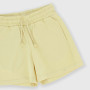 Pantalón corto de tejido Jersey grueso para niña, beige Pantalón corto de tejido Jersey grueso para niña, beige