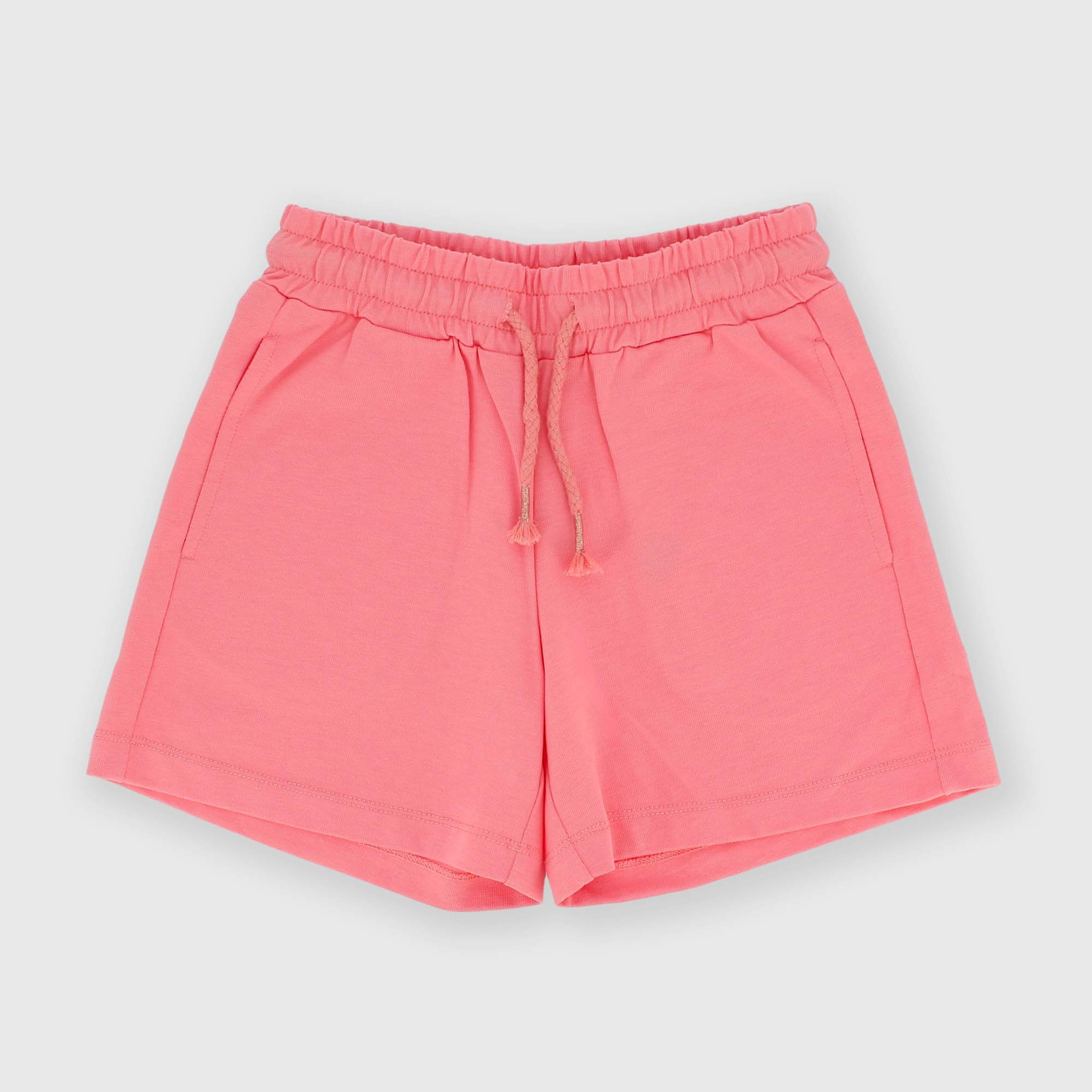 Girl's heavy-Jersey shorts, pink