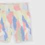 Pantalón ciclista de tejido técnico para niña, multicolor Pantalón ciclista de tejido técnico para niña, multicolor