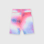 Girl's trousers in technical fabric, white Girl's trousers in technical fabric, white