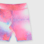 Girl's trousers in technical fabric, white Girl's trousers in technical fabric, white