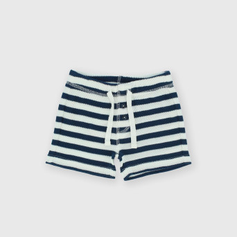 Newborn Jersey bermuda, blue Newborn Jersey bermuda, blue