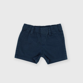 Newborn gabardine trousers, blue Newborn gabardine trousers, blue