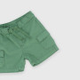 Newborn popeline trousers, green Newborn popeline trousers, green