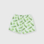 Gerippte Shorts für Neugeborene, weiss. Gerippte Shorts für Neugeborene, weiss.