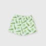 Gerippte Shorts für Neugeborene, weiss. Gerippte Shorts für Neugeborene, weiss.