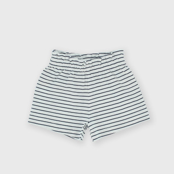 Pantalón corto de tejido Jersey para bebé niña, azul Pantalón corto de tejido Jersey para bebé niña, azul