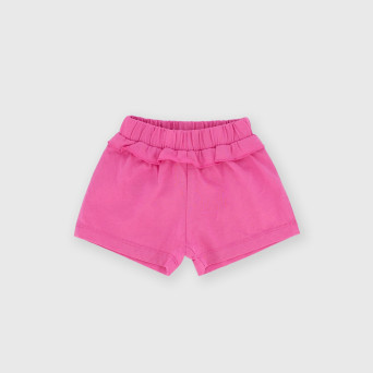 Pantalón corto de tejido Jersey para bebé niña, rosa Pantalón corto de tejido Jersey para bebé niña, rosa