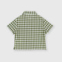 Boy's short sleeves shirt, green Boy's short sleeves shirt, green
