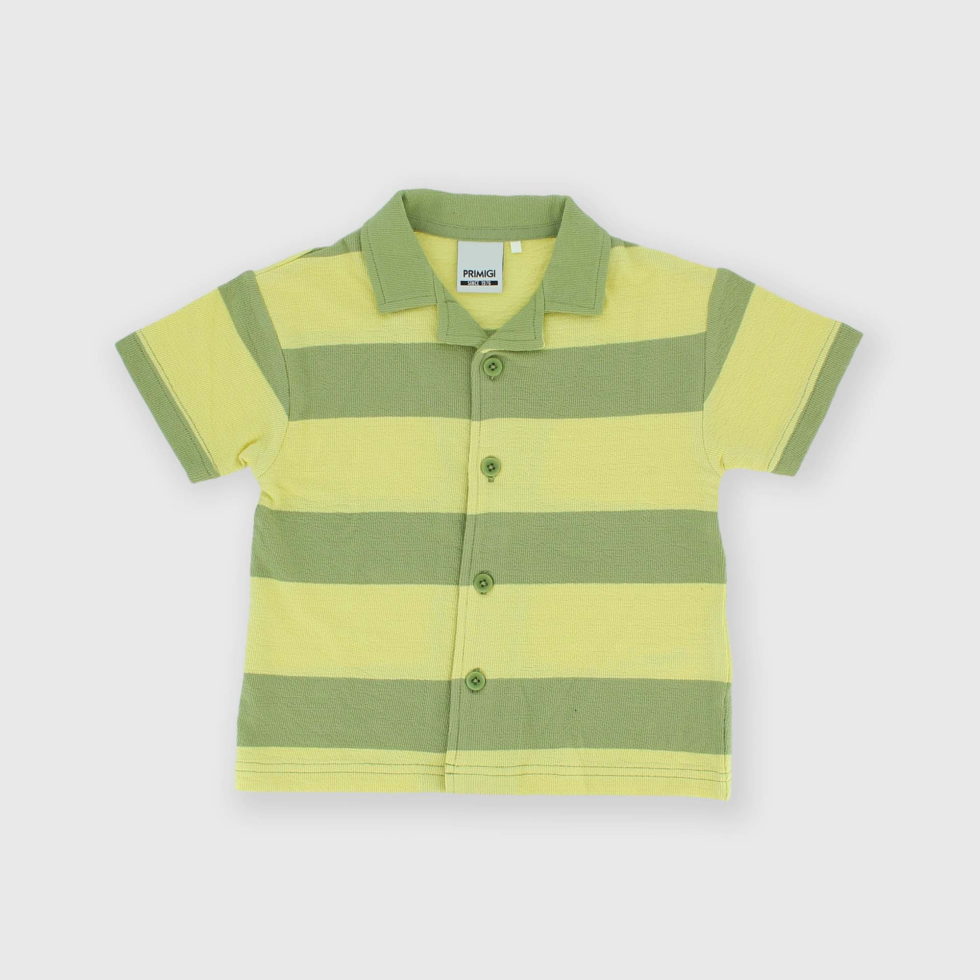Camisa mangas cortas para niño, verde