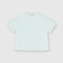 Boy's coton-linen short-sleeves shirt, white Boy's coton-linen short-sleeves shirt, white