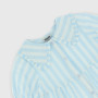 Camisa con mangas cortas para niña, azul Camisa con mangas cortas para niña, azul