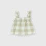 Girl's coton top, green Girl's coton top, green