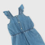 Peto vaquero de niña, azul Peto vaquero de niña, azul